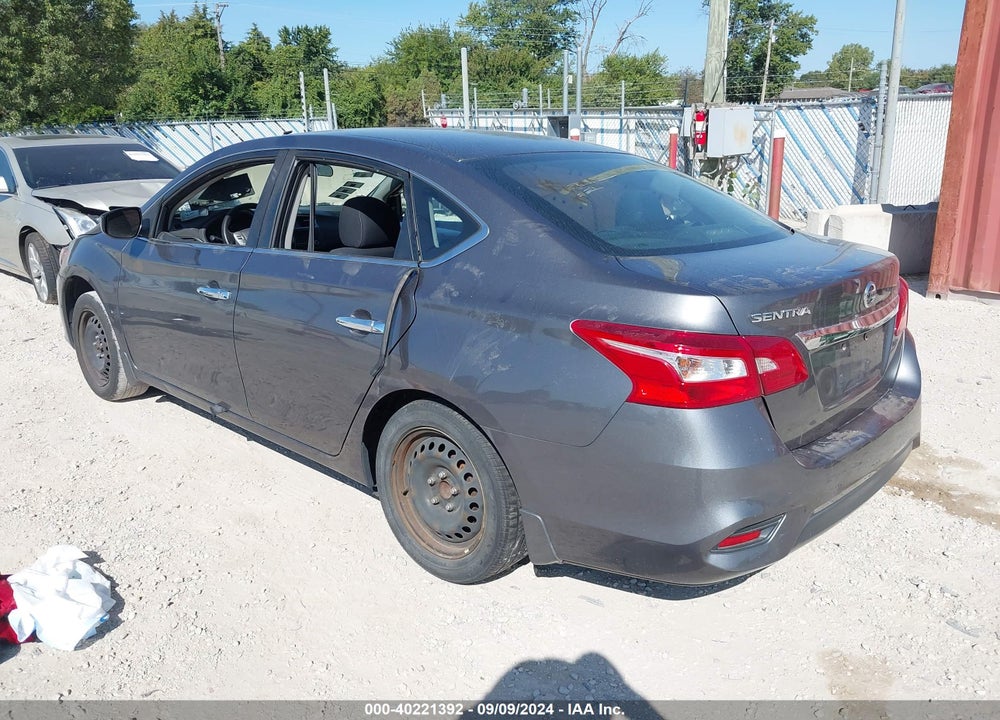 2017 NISSAN SENTRA S VIN: 3N1AB7AP8HY217318