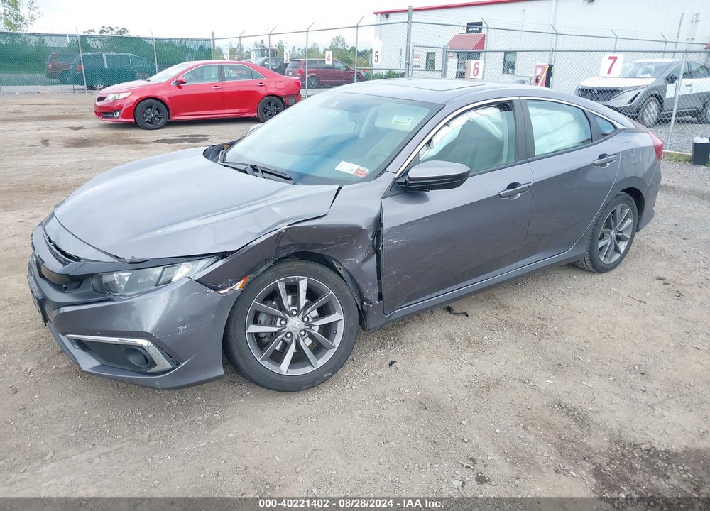 2020 HONDA CIVIC EX VIN: 19XFC1F32LE208644