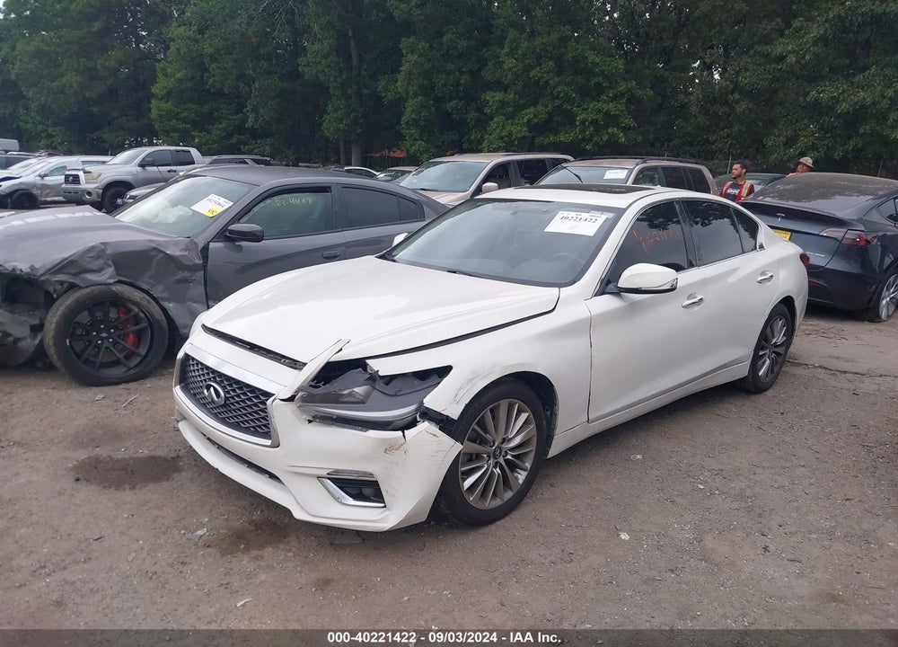 2018 INFINITI Q50 3.0T LUXE VIN: JN1EV7AR3JM445021