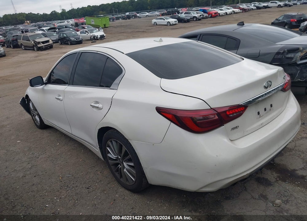 2018 INFINITI Q50 3.0T LUXE VIN: JN1EV7AR3JM445021