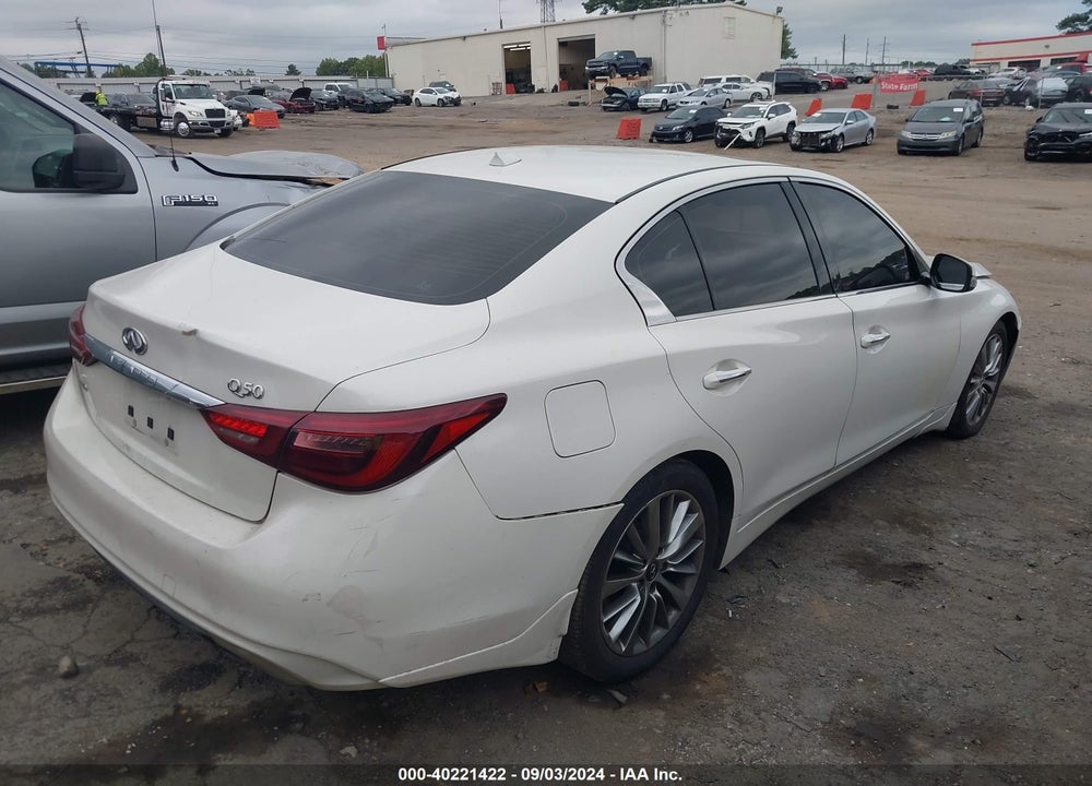 2018 INFINITI Q50 3.0T LUXE VIN: JN1EV7AR3JM445021