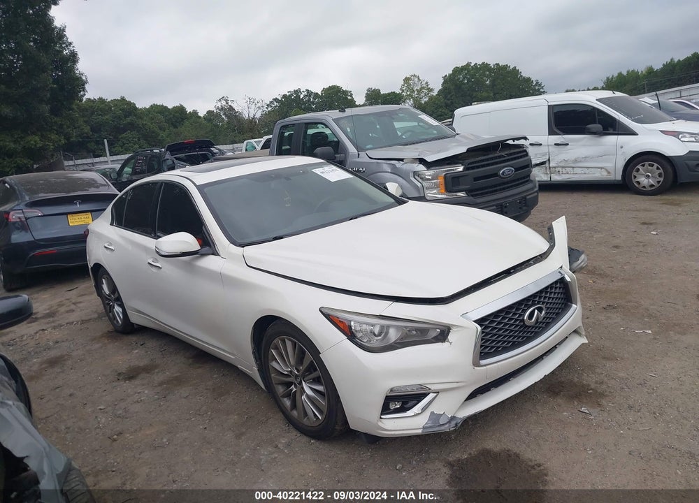 2018 INFINITI Q50 3.0T LUXE VIN: JN1EV7AR3JM445021