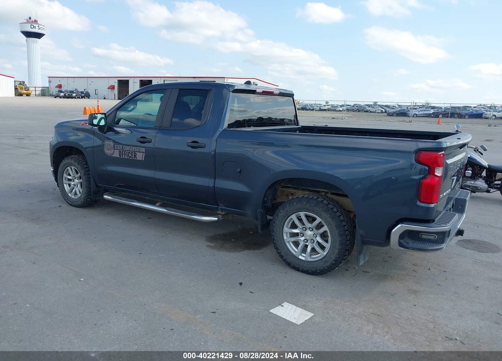 2020 CHEVROLET SILVERADO 1500 4WD DOUBLE CAB STANDARD BED WT VIN: 1GCRYAEFXLZ195916