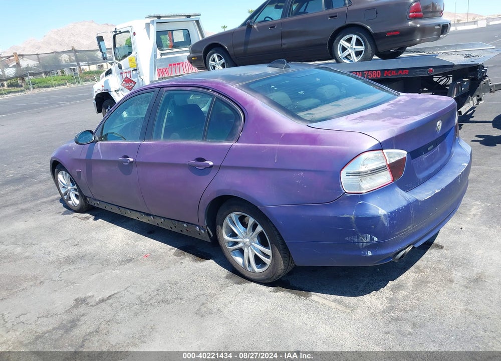 2006 BMW 325I VIN: WBAVB13566PT20787