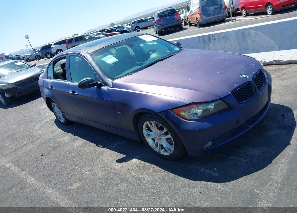 2006 BMW 325I VIN: WBAVB13566PT20787