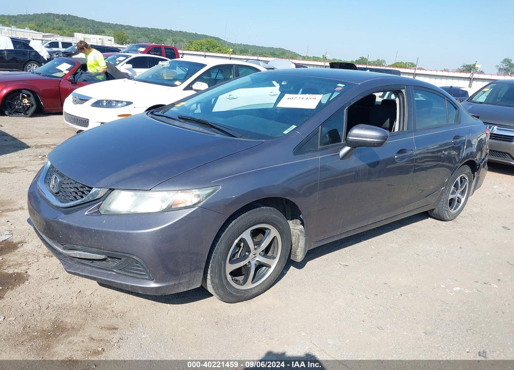 2015 HONDA CIVIC SE VIN: 19XFB2F7XFE054930