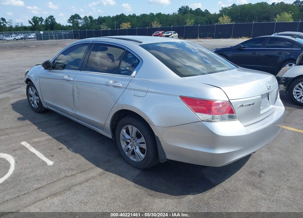 2009 HONDA ACCORD 2.4 LX VIN: 1HGCP263X9A089719