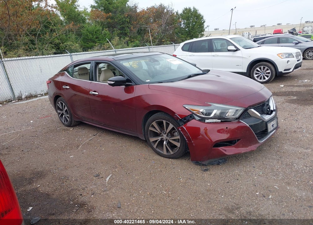 2016 NISSAN MAXIMA 3.5 PLATINUM VIN: 1N4AA6AP0GC401367