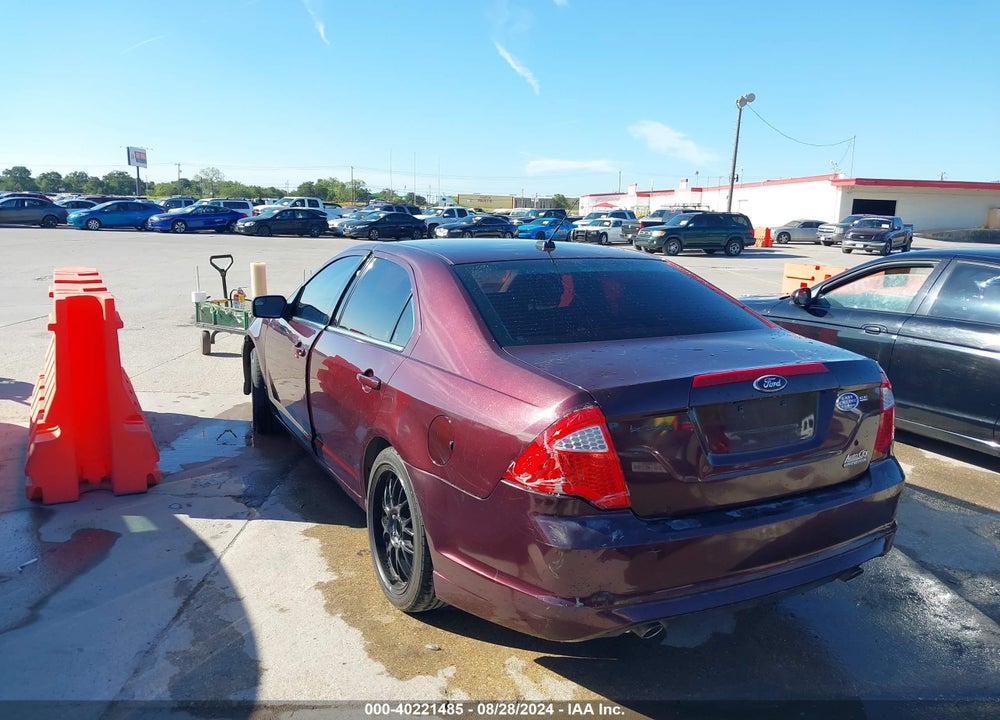 2011 FORD FUSION SE VIN: 3FAHP0HG0BR320895