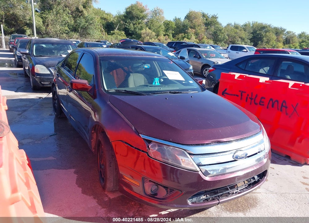 2011 FORD FUSION SE VIN: 3FAHP0HG0BR320895