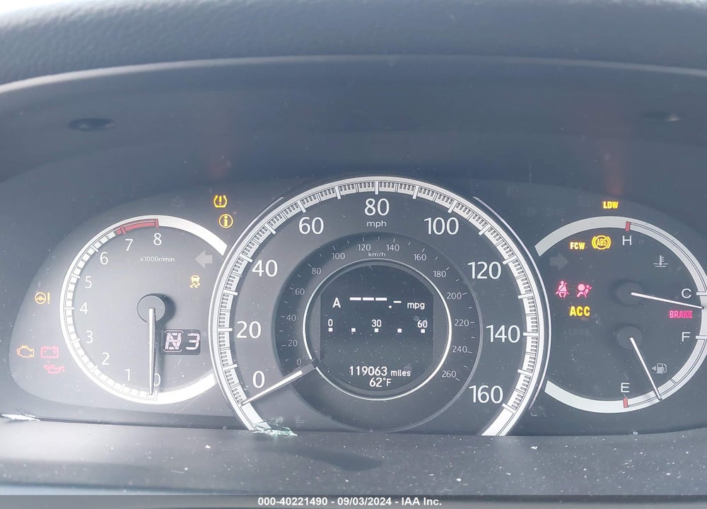 2013 HONDA ACCORD TOURING VIN: 1HGCR3F92DA026045
