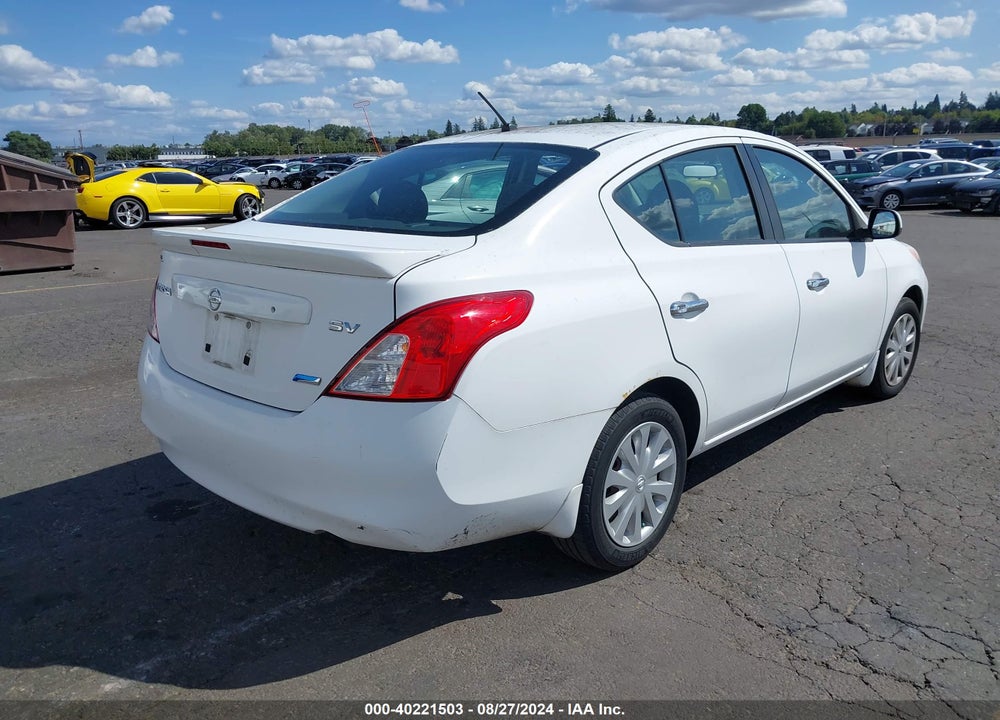 2013 NISSAN VERSA 1.6 SV VIN: 3N1CN7AP6DL884623