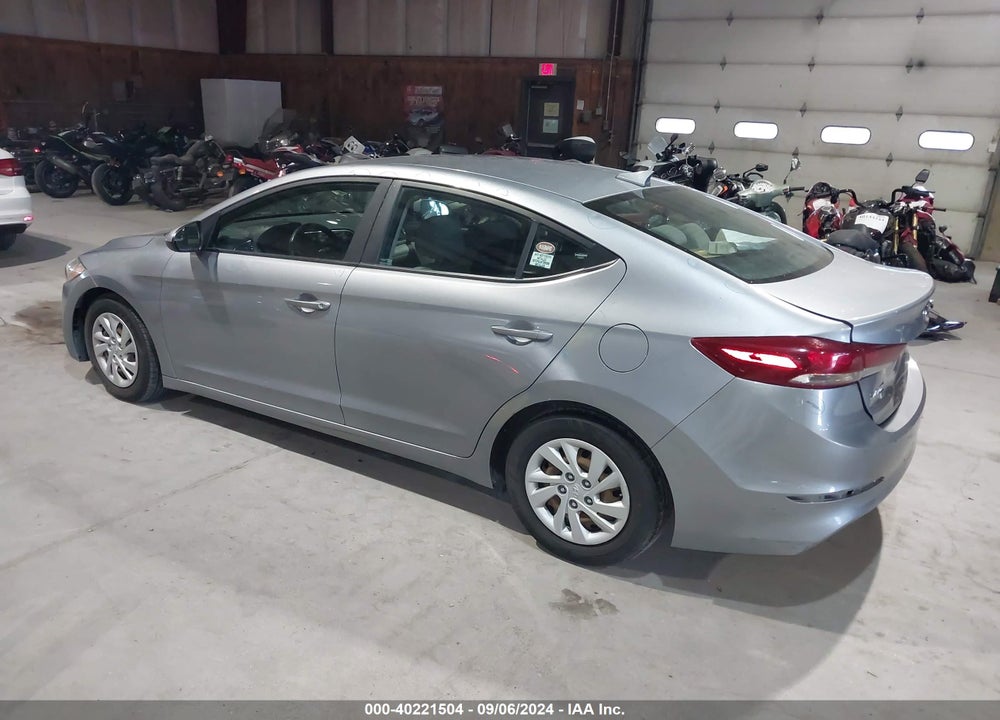 2017 HYUNDAI ELANTRA SE VIN: 5NPD74LF3HH199502