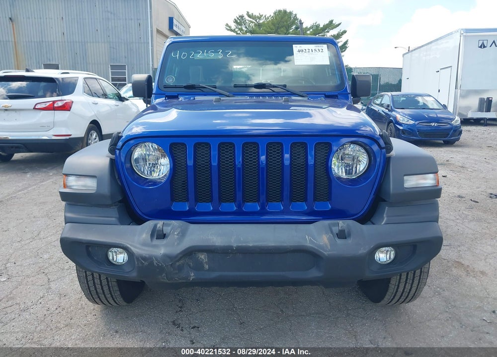 2019 JEEP WRANGLER UNLIMITED SPORT S 4X4 VIN: 1C4HJXDG3KW568551