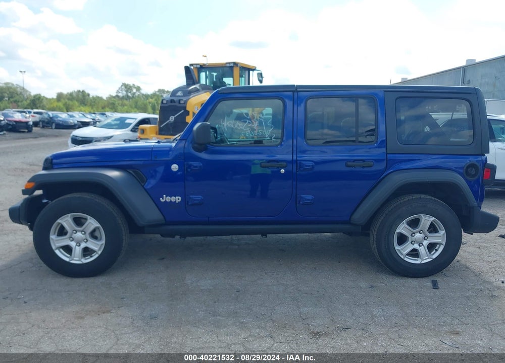 2019 JEEP WRANGLER UNLIMITED SPORT S 4X4 VIN: 1C4HJXDG3KW568551