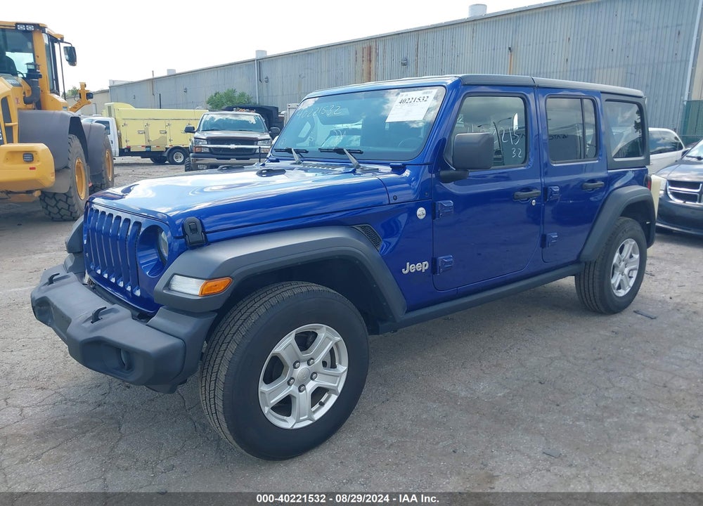 2019 JEEP WRANGLER UNLIMITED SPORT S 4X4 VIN: 1C4HJXDG3KW568551