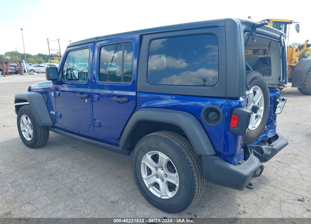 2019 JEEP WRANGLER UNLIMITED SPORT S 4X4 VIN: 1C4HJXDG3KW568551