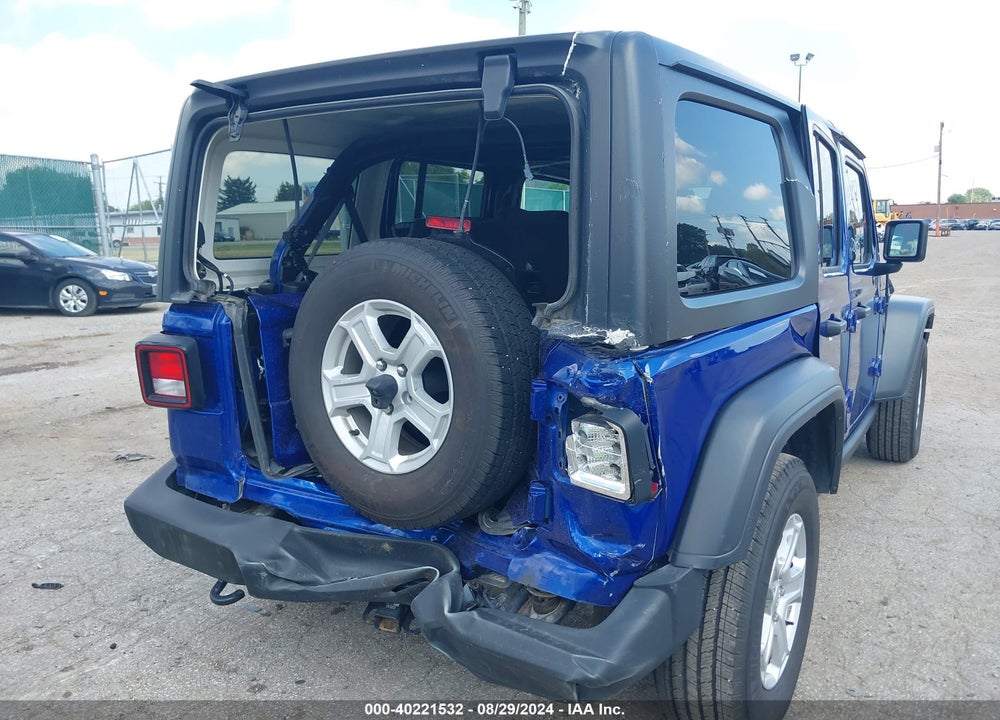 2019 JEEP WRANGLER UNLIMITED SPORT S 4X4 VIN: 1C4HJXDG3KW568551