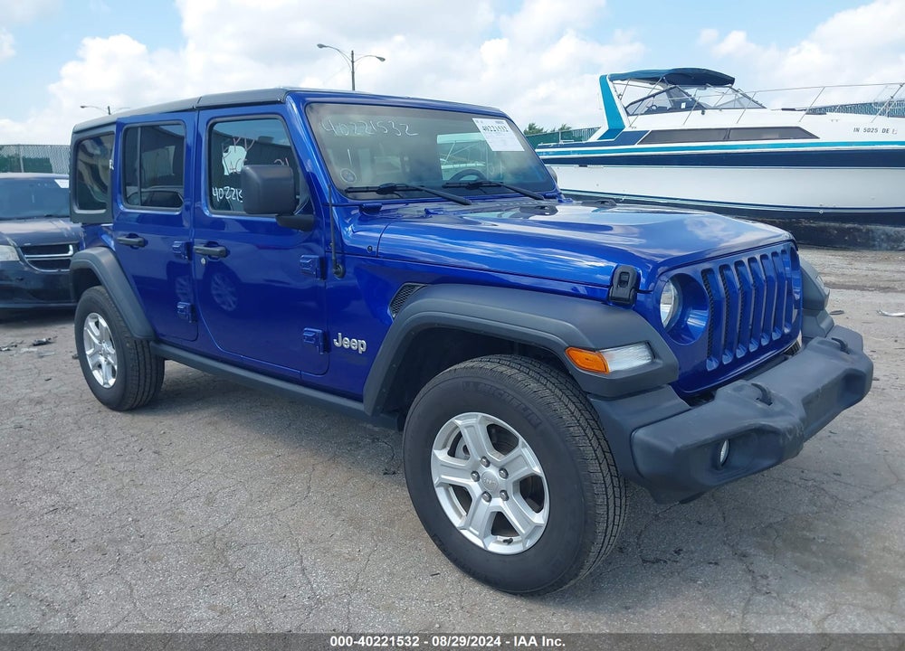 2019 JEEP WRANGLER UNLIMITED SPORT S 4X4 VIN: 1C4HJXDG3KW568551