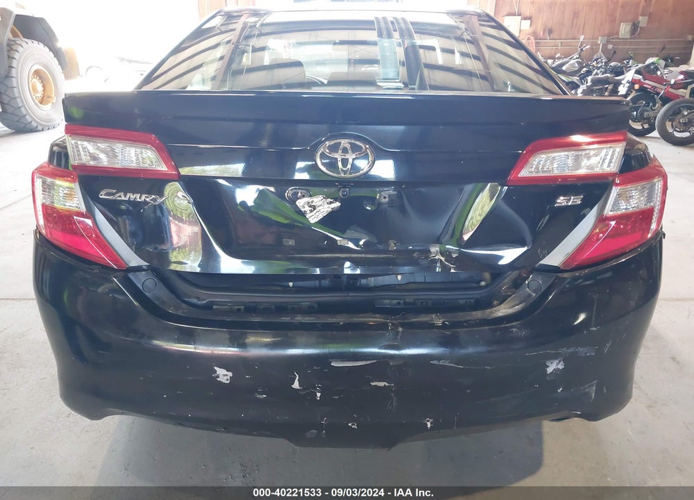 2013 TOYOTA CAMRY SE VIN: 4T1BF1FK9DU216879