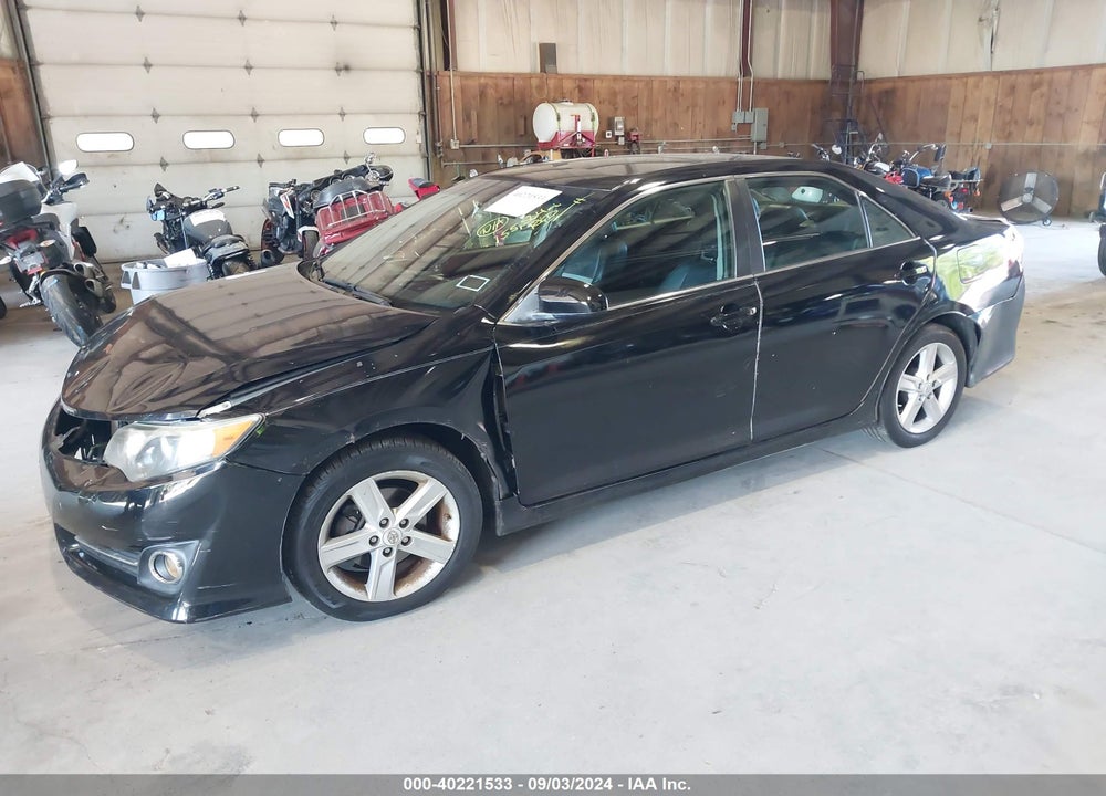 2013 TOYOTA CAMRY SE VIN: 4T1BF1FK9DU216879