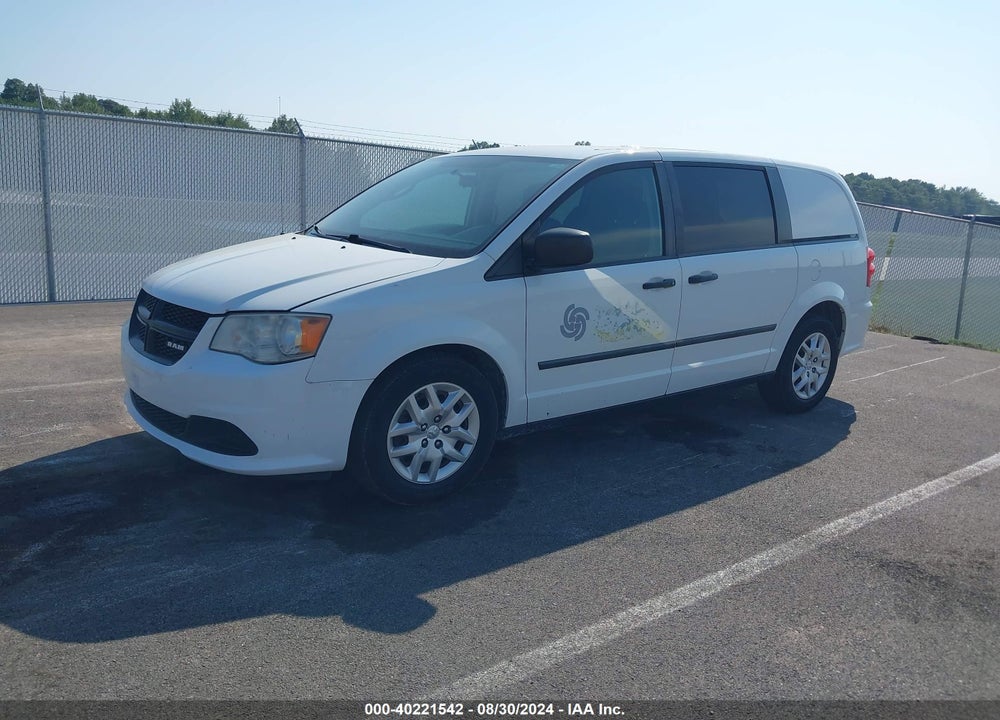 2014 RAM CARGO TRADESMAN VIN: 2C4JRGAG7ER259161