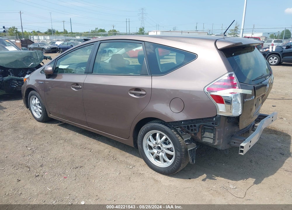 2017 TOYOTA PRIUS V FOUR VIN: JTDZN3EU2HJ063807