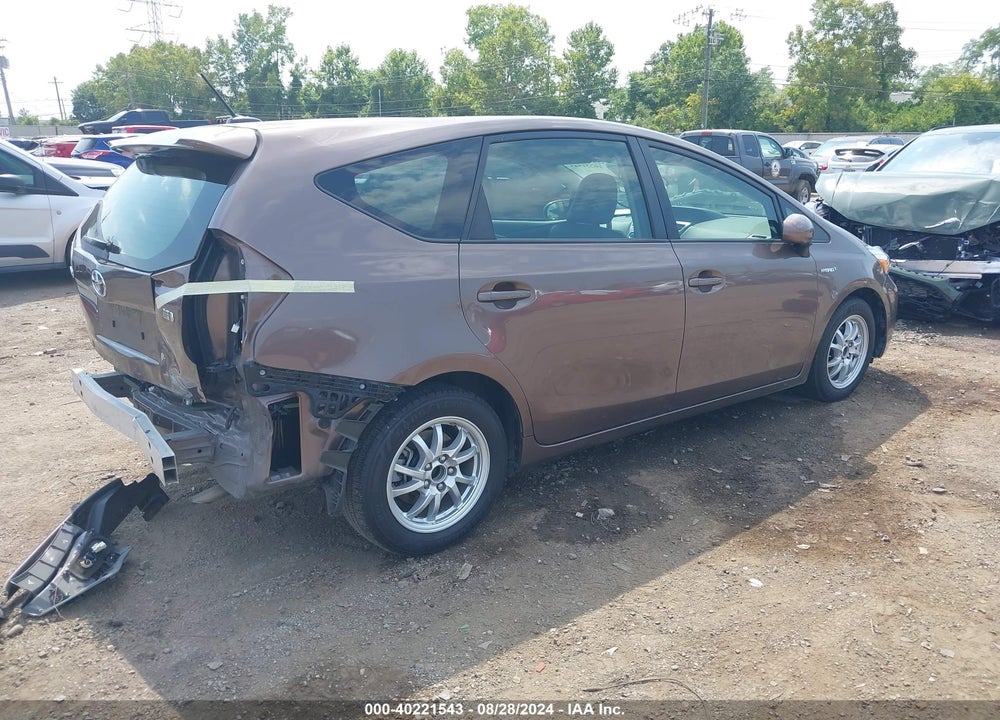 2017 TOYOTA PRIUS V FOUR VIN: JTDZN3EU2HJ063807
