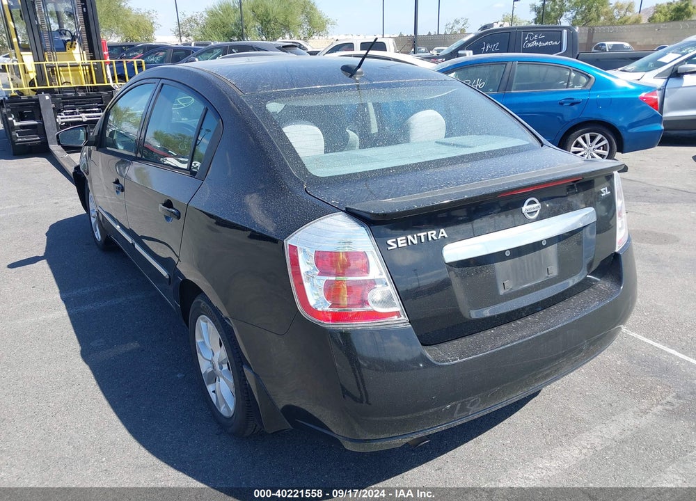 2012 NISSAN SENTRA 2.0 SL VIN: 3N1AB6AP1CL691949