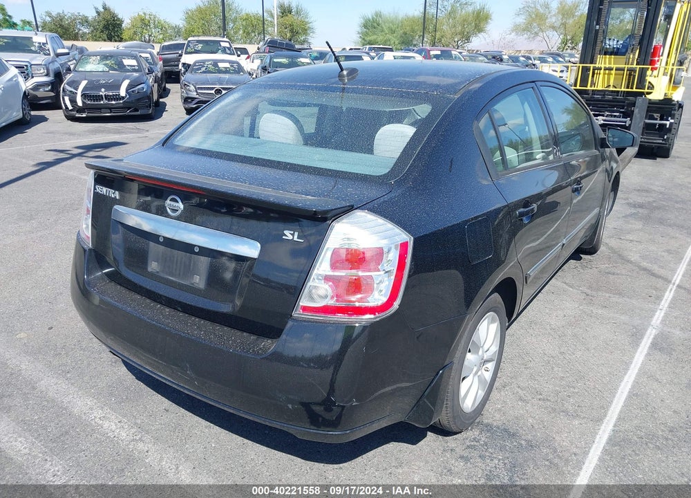 2012 NISSAN SENTRA 2.0 SL VIN: 3N1AB6AP1CL691949