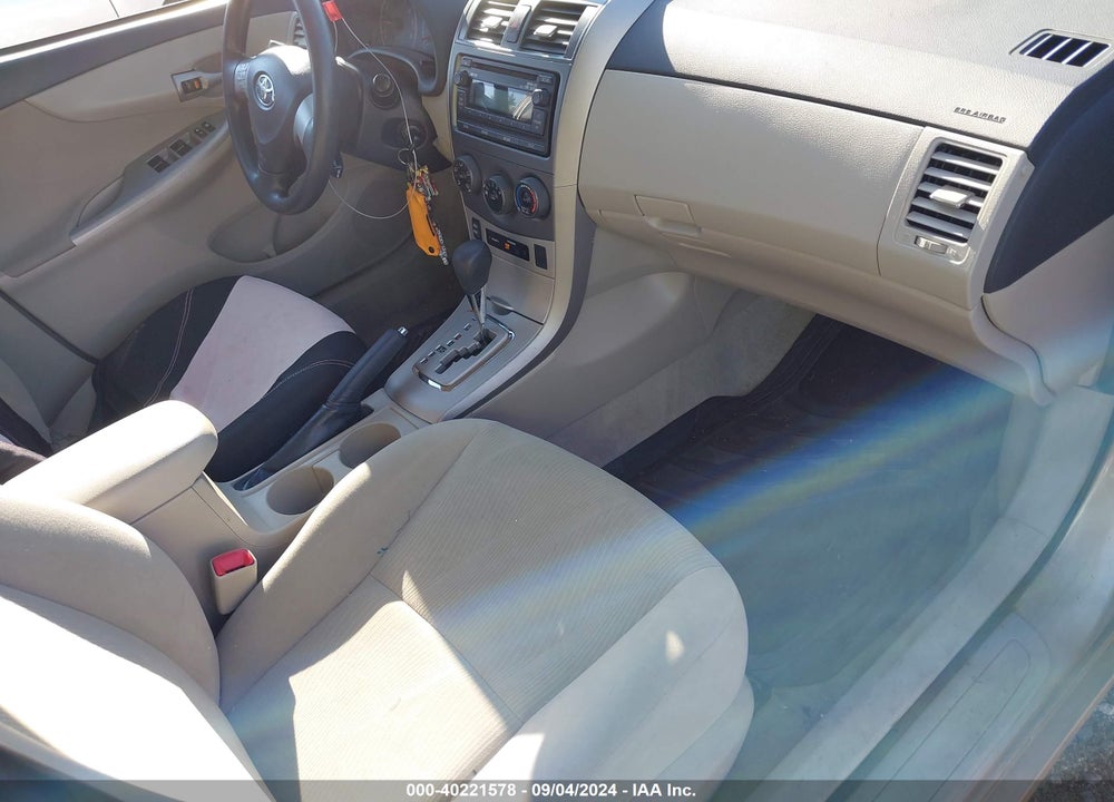 2012 TOYOTA COROLLA LE VIN: 2T1BU4EE8CC835931
