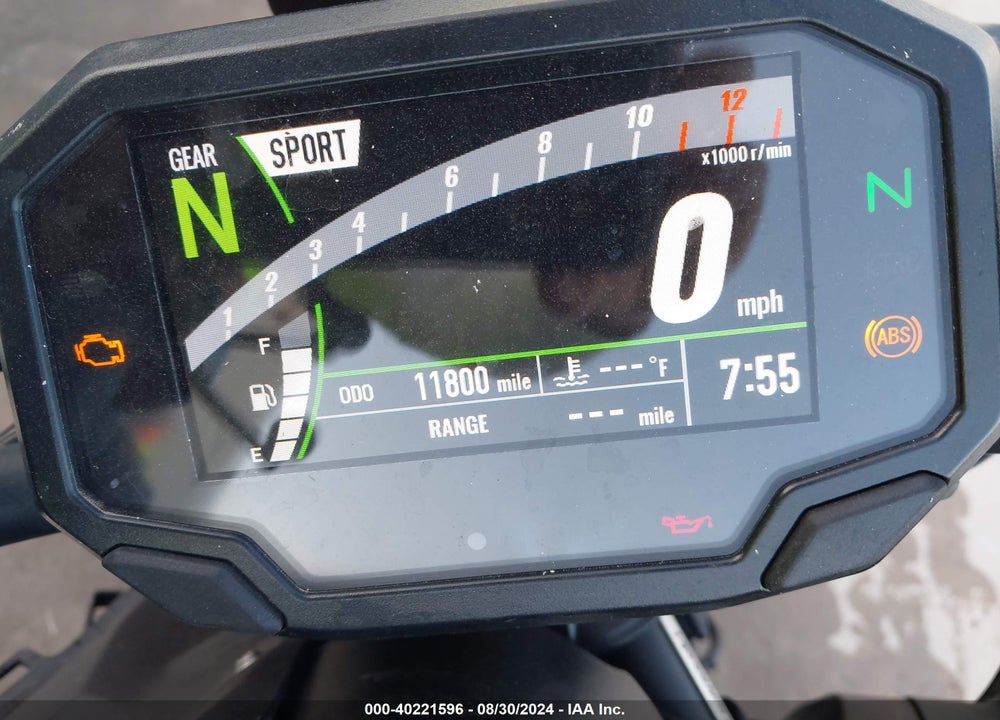 2022 KAWASAKI ZR900 VIN: JKAZR2F16NA041091