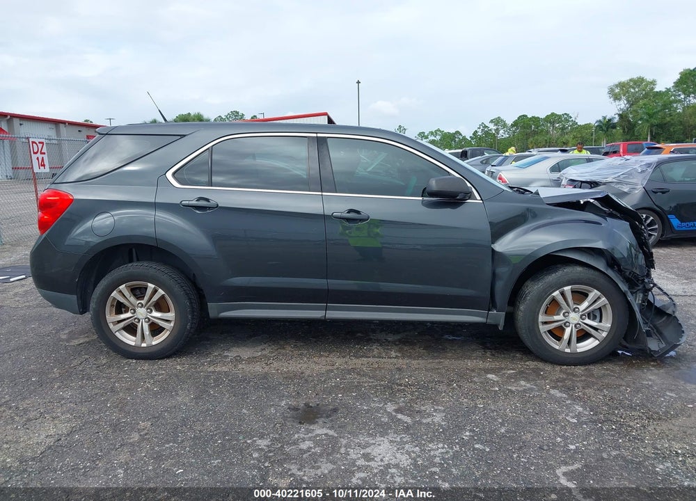 2012 CHEVROLET EQUINOX LS VIN: 2GNALBEKXC1265204