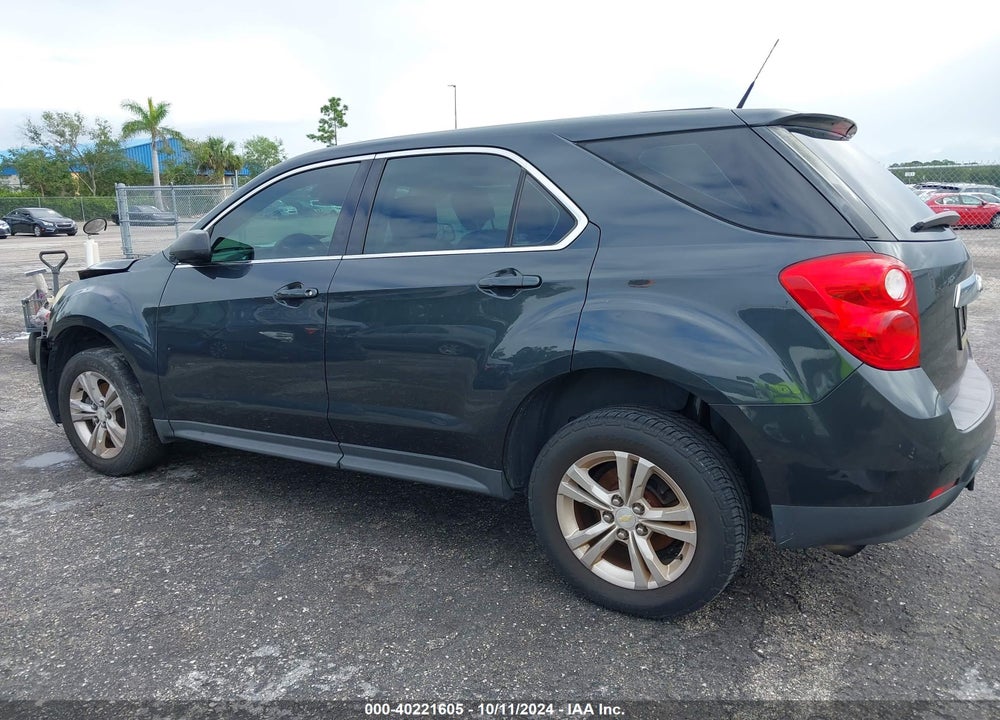 2012 CHEVROLET EQUINOX LS VIN: 2GNALBEKXC1265204