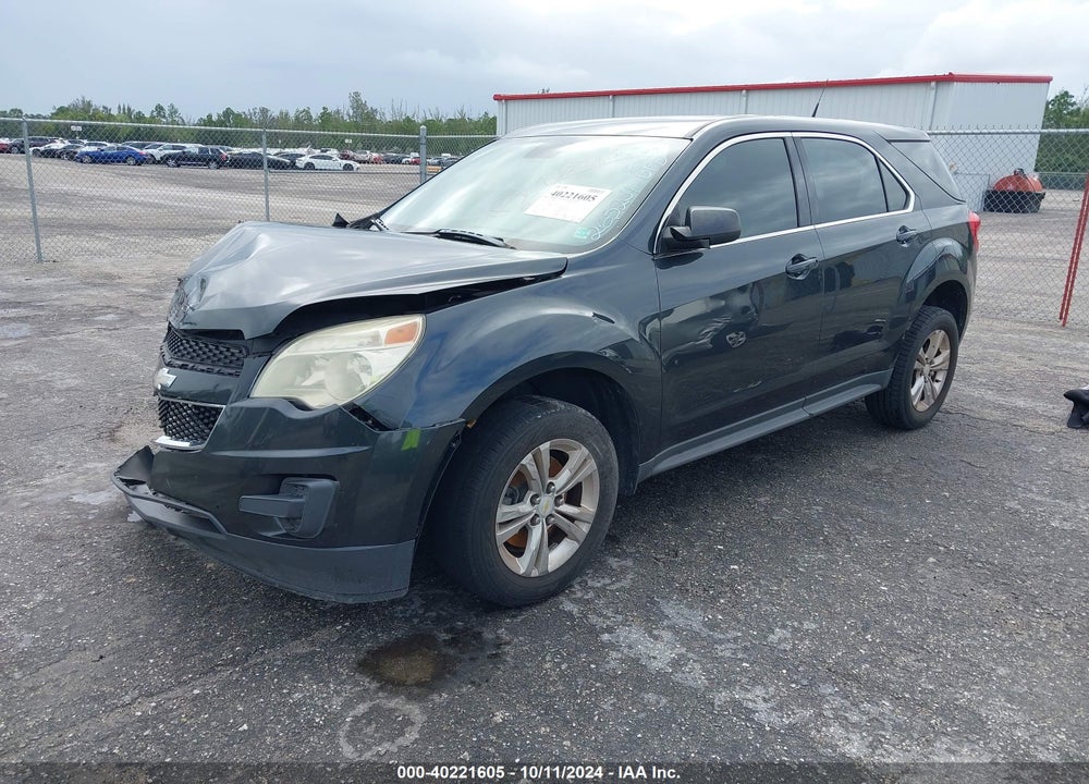 2012 CHEVROLET EQUINOX LS VIN: 2GNALBEKXC1265204