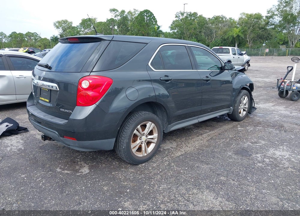 2012 CHEVROLET EQUINOX LS VIN: 2GNALBEKXC1265204