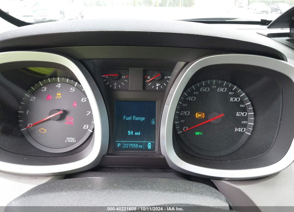 2012 CHEVROLET EQUINOX LS VIN: 2GNALBEKXC1265204