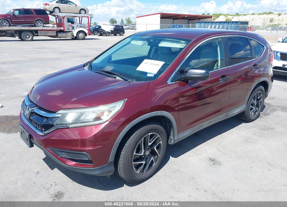2016 HONDA CR-V SE VIN: 2HKRM3H43GH557065
