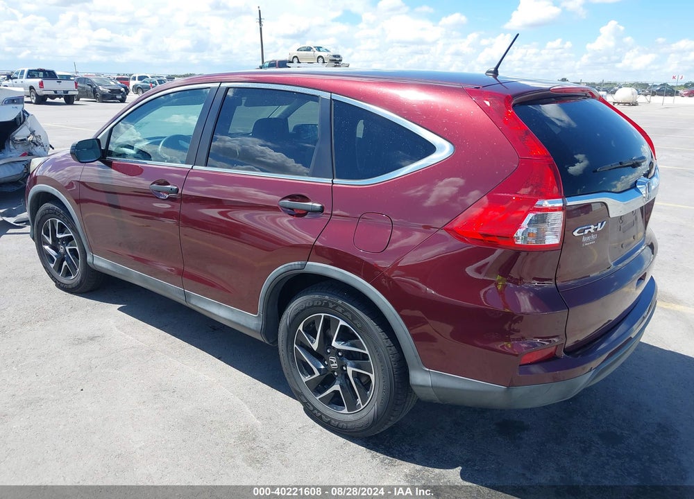 2016 HONDA CR-V SE VIN: 2HKRM3H43GH557065