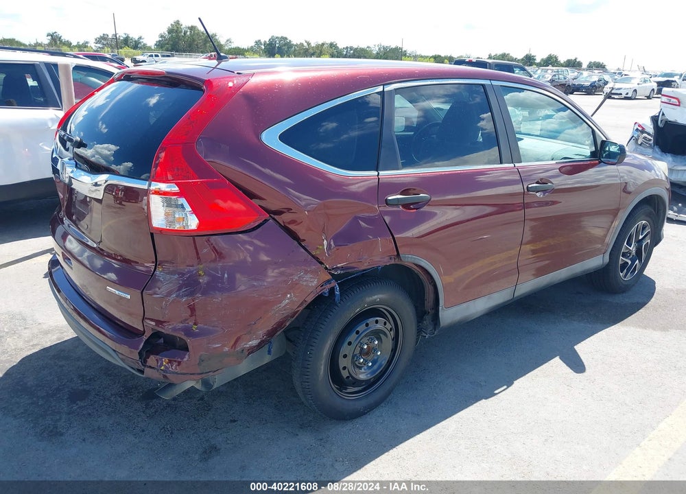 2016 HONDA CR-V SE VIN: 2HKRM3H43GH557065