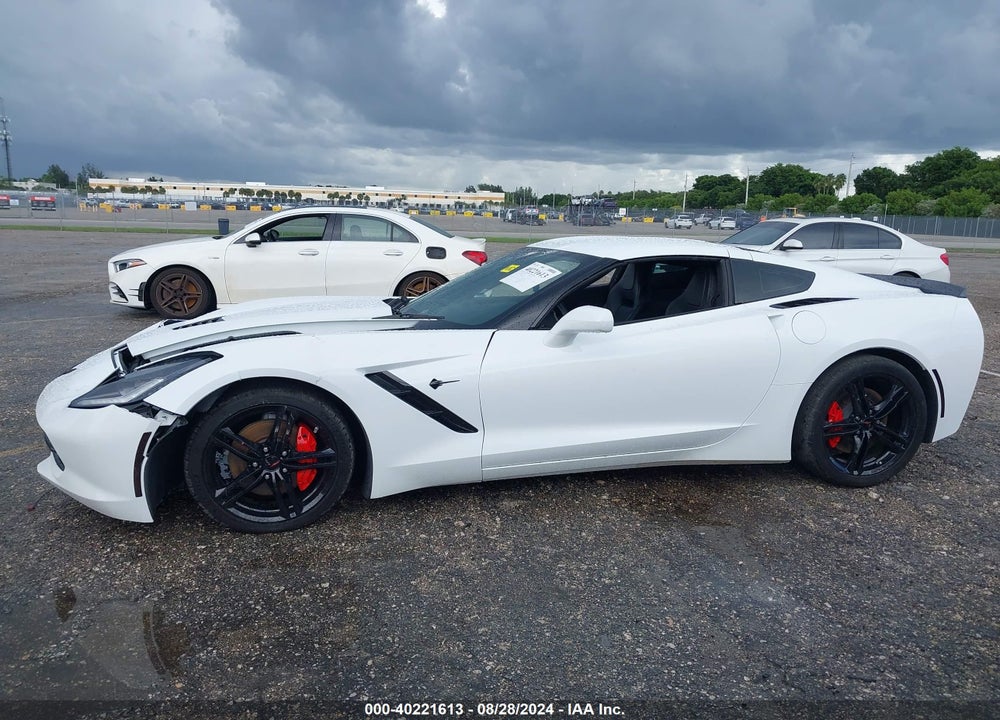 2016 CHEVROLET CORVETTE STINGRAY VIN: 1G1YA2D7XG5125306