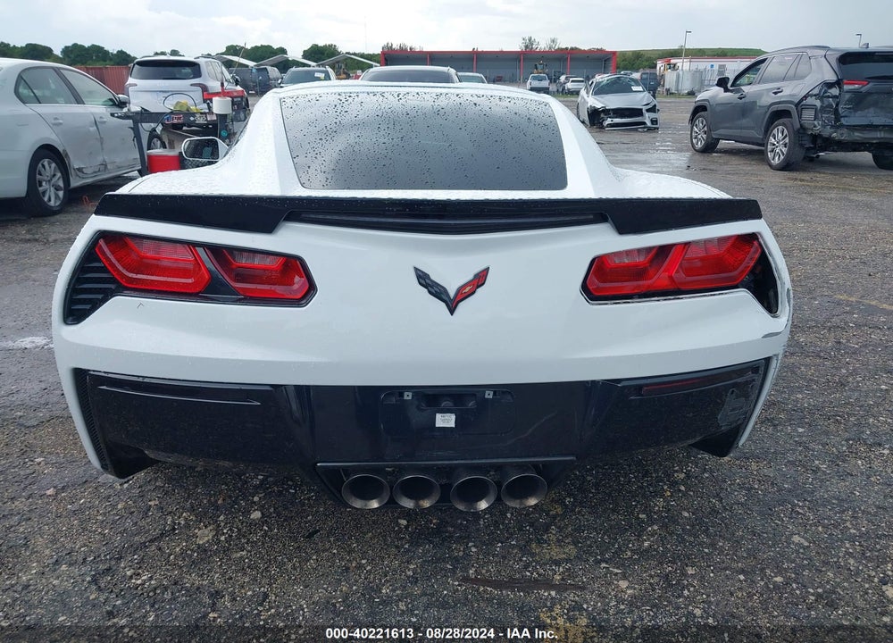 2016 CHEVROLET CORVETTE STINGRAY VIN: 1G1YA2D7XG5125306
