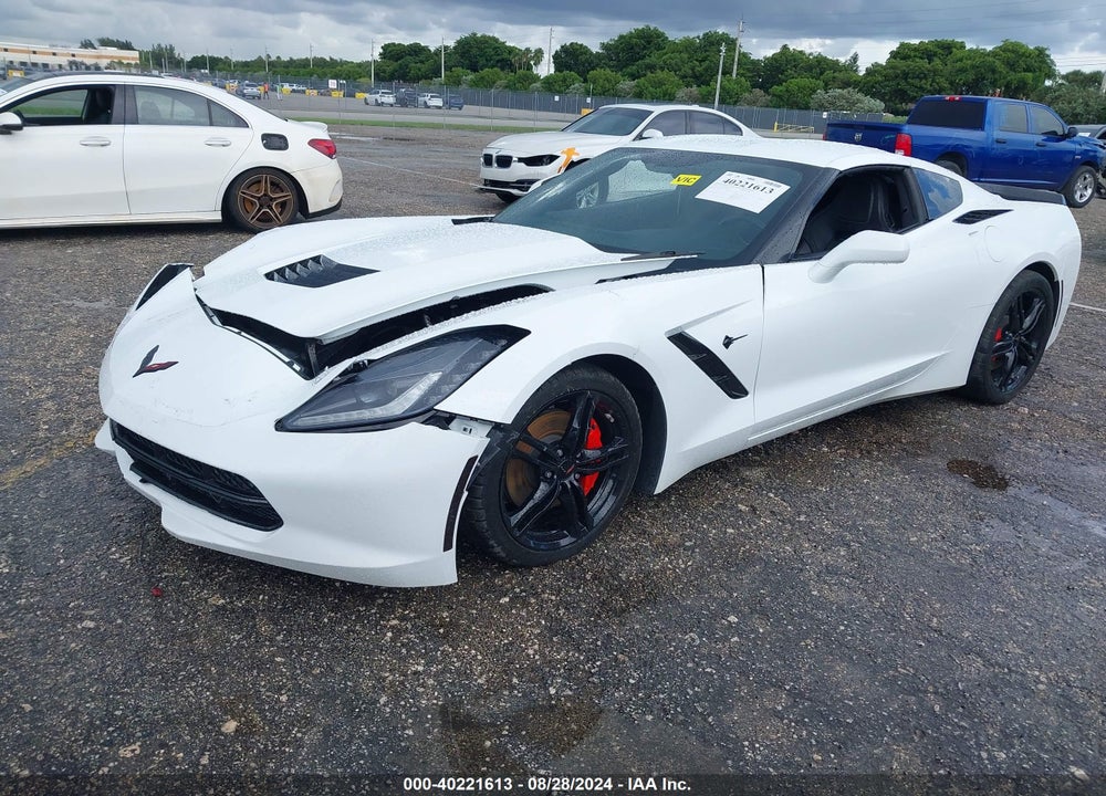 2016 CHEVROLET CORVETTE STINGRAY VIN: 1G1YA2D7XG5125306