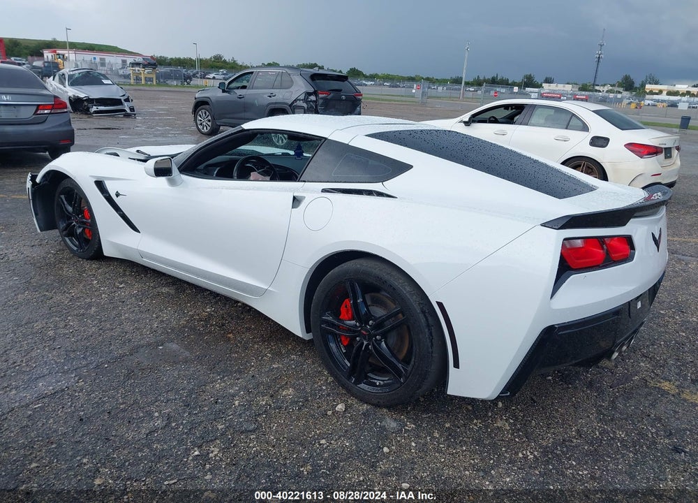 2016 CHEVROLET CORVETTE STINGRAY VIN: 1G1YA2D7XG5125306