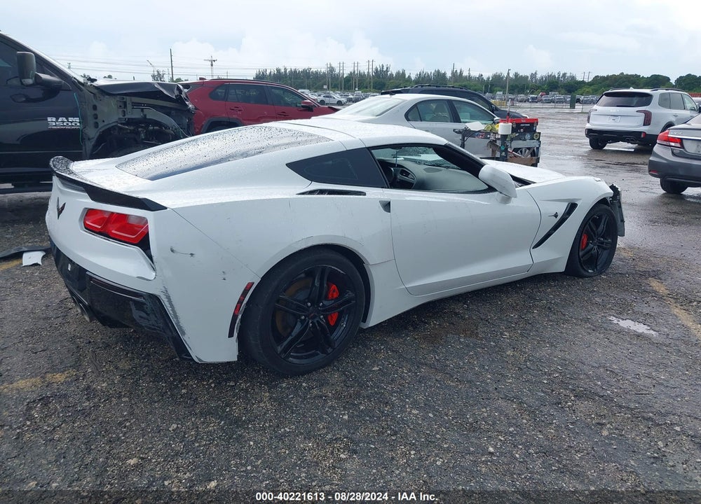 2016 CHEVROLET CORVETTE STINGRAY VIN: 1G1YA2D7XG5125306