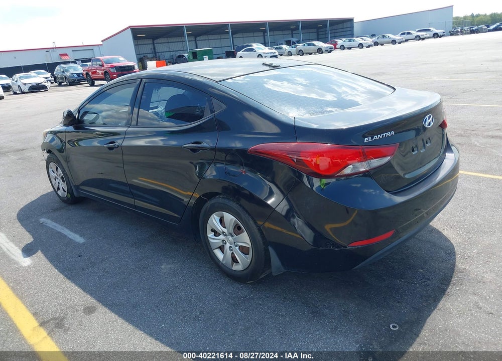 2016 HYUNDAI ELANTRA SE VIN: KMHDH4AE3GU530134