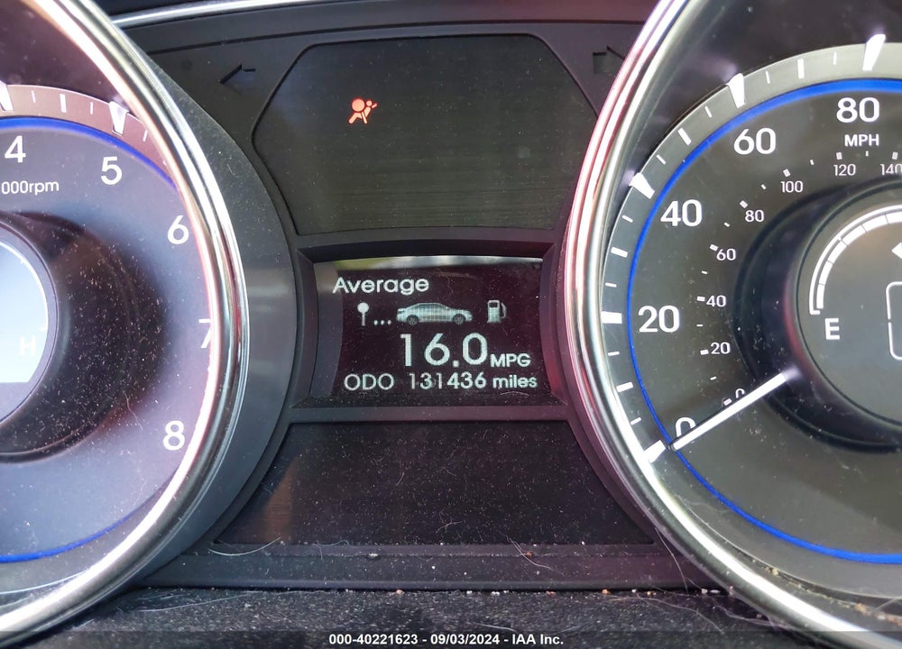 2011 HYUNDAI SONATA LIMITED VIN: 5NPEC4AC7BH117481