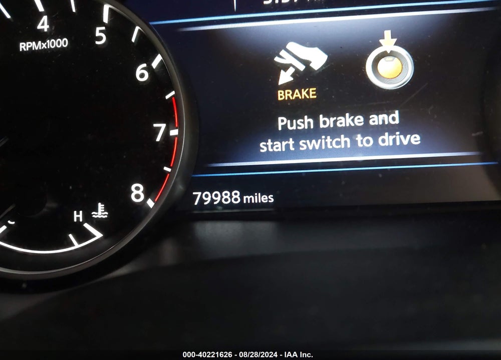 2020 NISSAN MAXIMA SR XTRONIC CVT VIN: 1N4AA6EV8LC381341