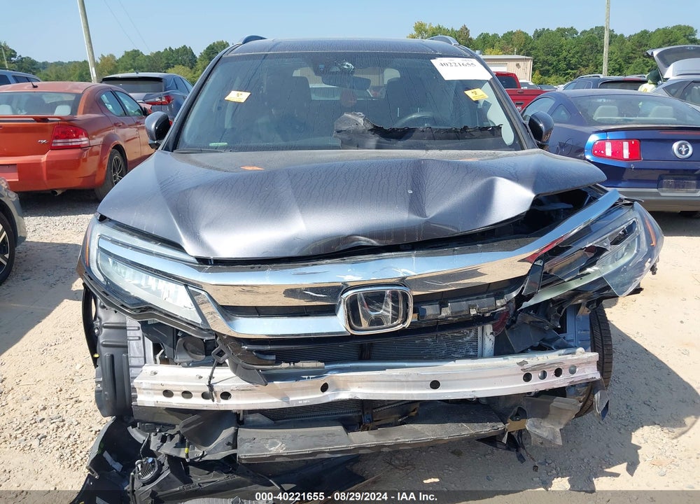 2019 HONDA PILOT ELITE VIN: 5FNYF6H01KB076470