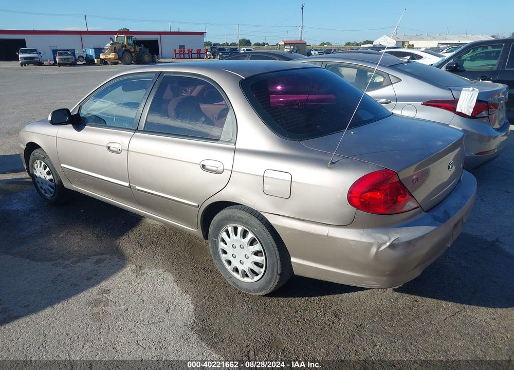 2002 KIA SPECTRA LS VIN: KNAFB121525173225
